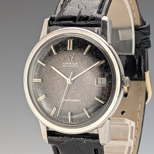 1968 Omega Seamaster Tropical Dial Ref166.003 Men's Automatic Watch Cal565 In good working order